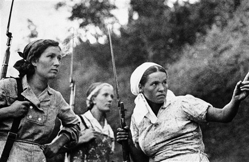 WWII Russia Women Guerillas